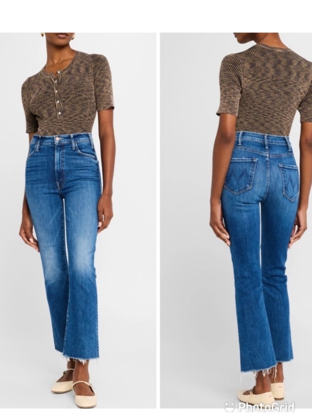 Mother The Hustler Ankle Fray Grasping At Straws NWT size 27